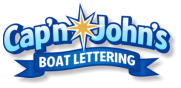 Cap'n John's Boat Lettering Logo