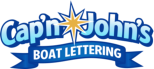 Cap'n John's Boat Lettering Logo