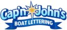 Cap'n John's Boat Lettering Logo