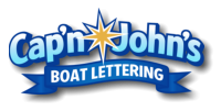 Cap'n John's Boat Lettering